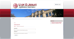 Desktop Screenshot of interviews.uofdjesuit.org